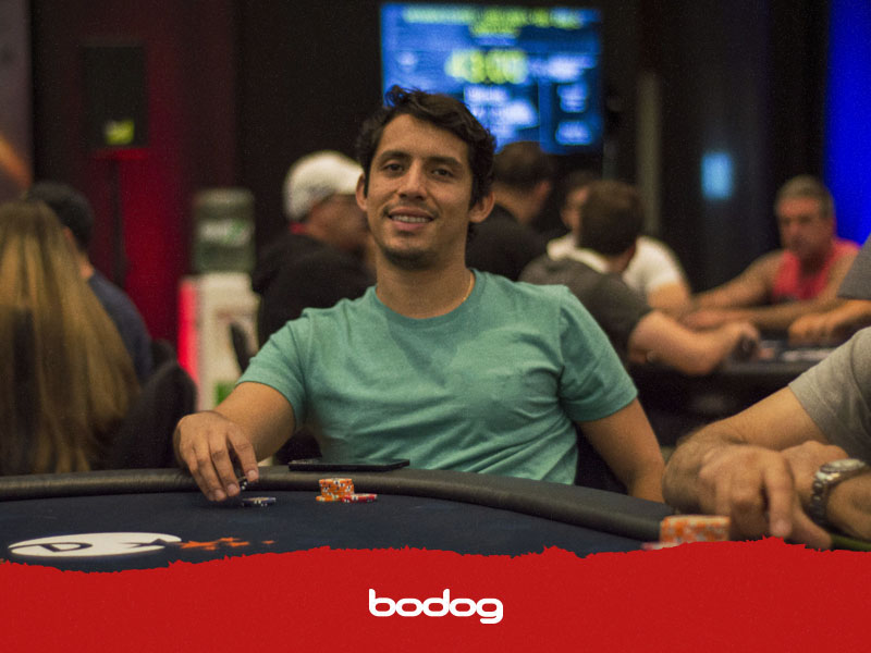 Diego Ventura representa Perú en el poker internacional